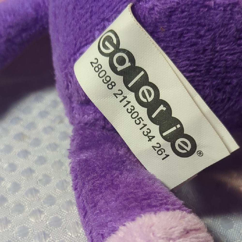 Brachs Purple Plush Monkey Stuffed Animal - Picture 3 of 5